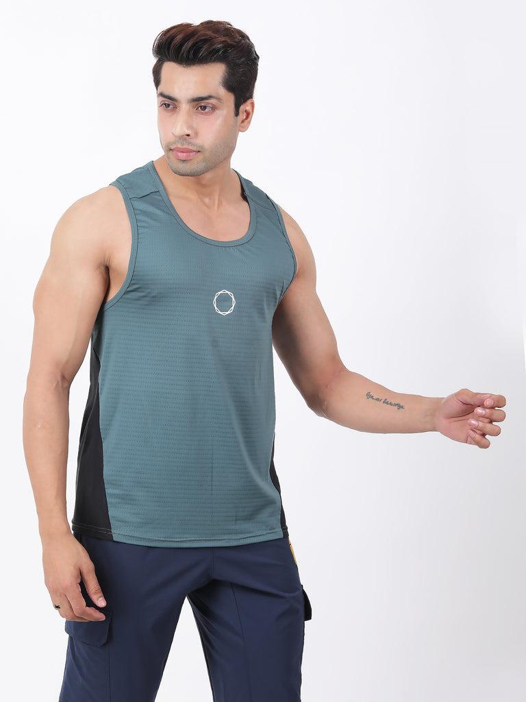 OCTAGON ATHLEISURE TANK TOP