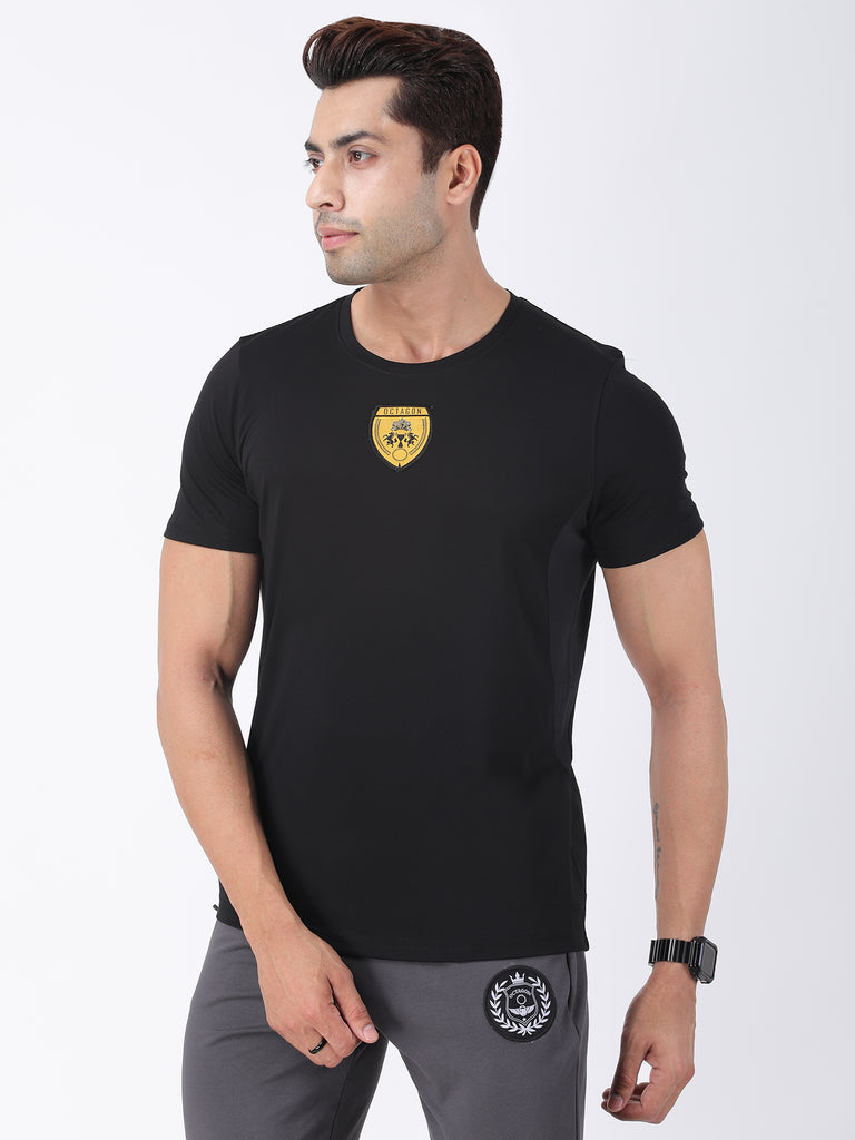 OCTAGON PATCH T-SHIRT BLACK