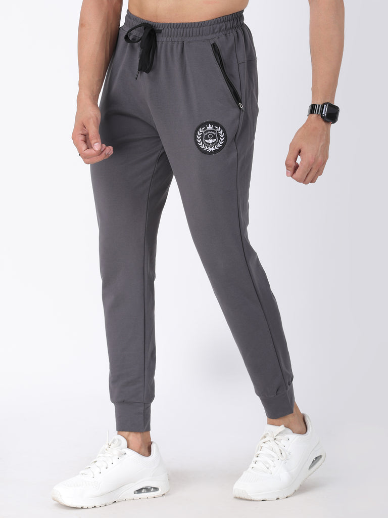 COTTON JOGGER IN DARK GREY COLOR