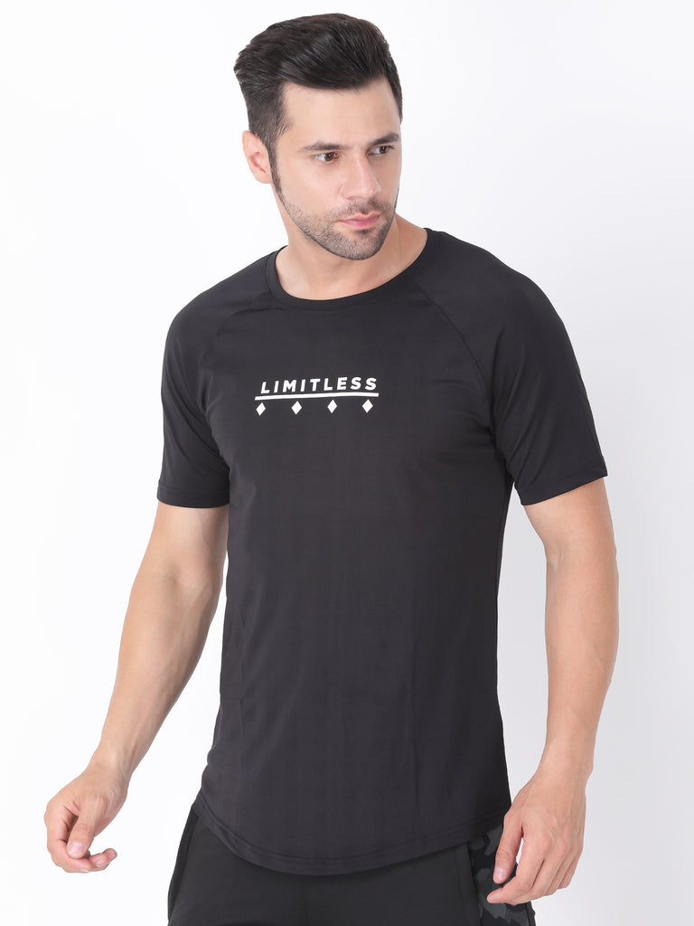 LIMITLESS BLACK  T-SHIRT