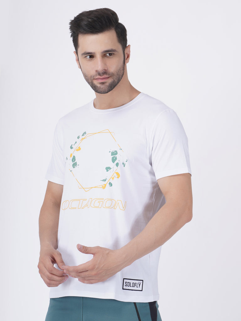 OCTAGON WHITE CREATIVE TEE  T-SHIRT